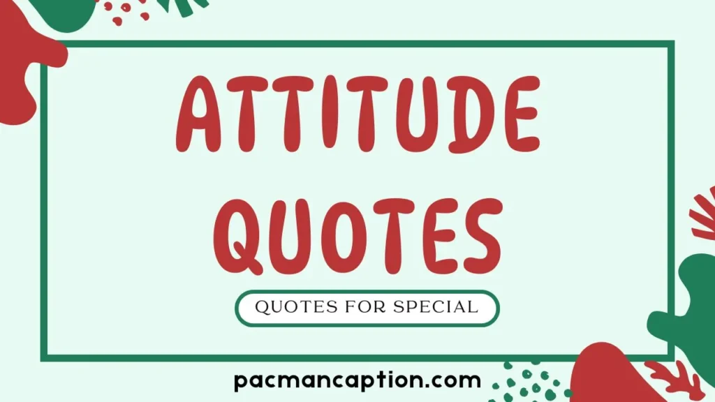 best attitude quotes