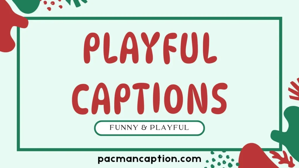 funny and playful captions 1
