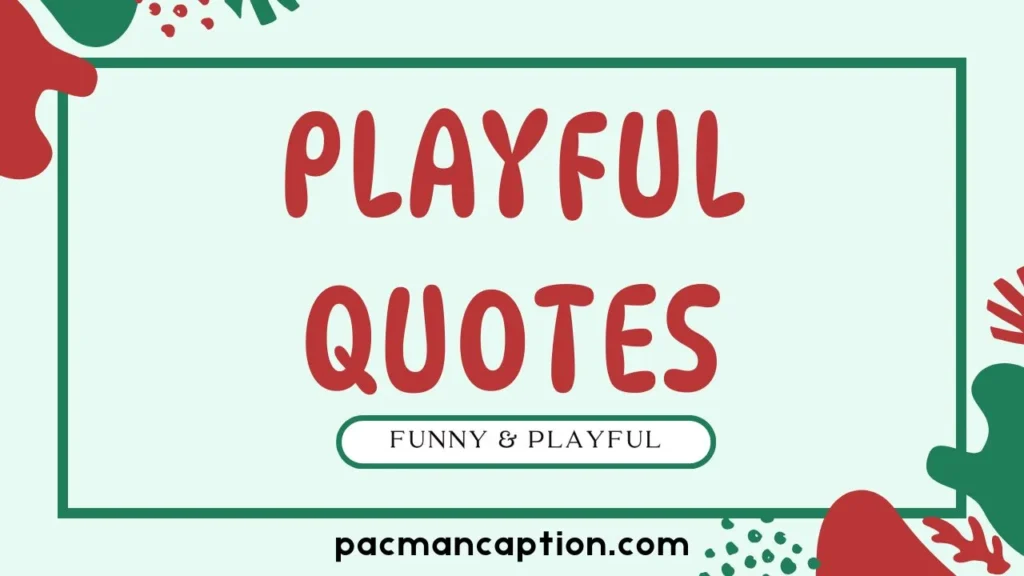 funny and playful quotes