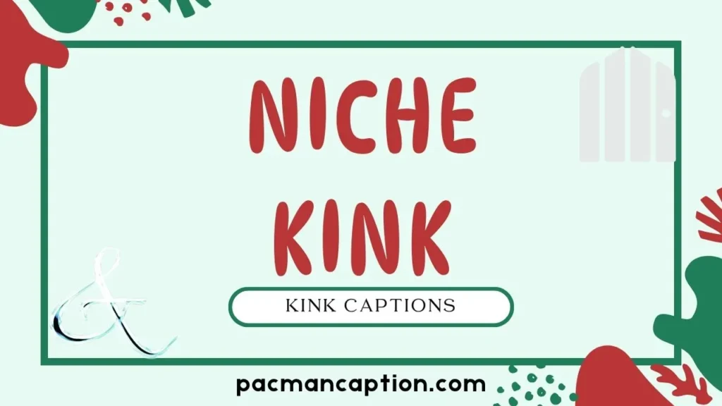 niche and kink captions