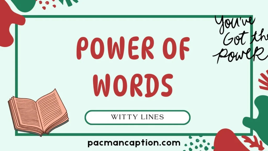 power of words