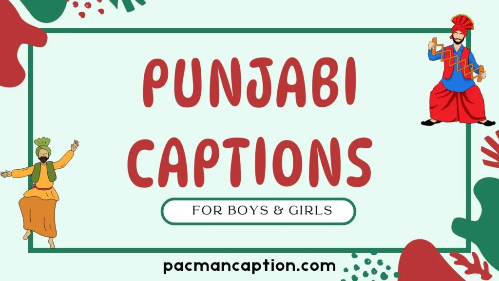 punjabi captions for boys and girls
