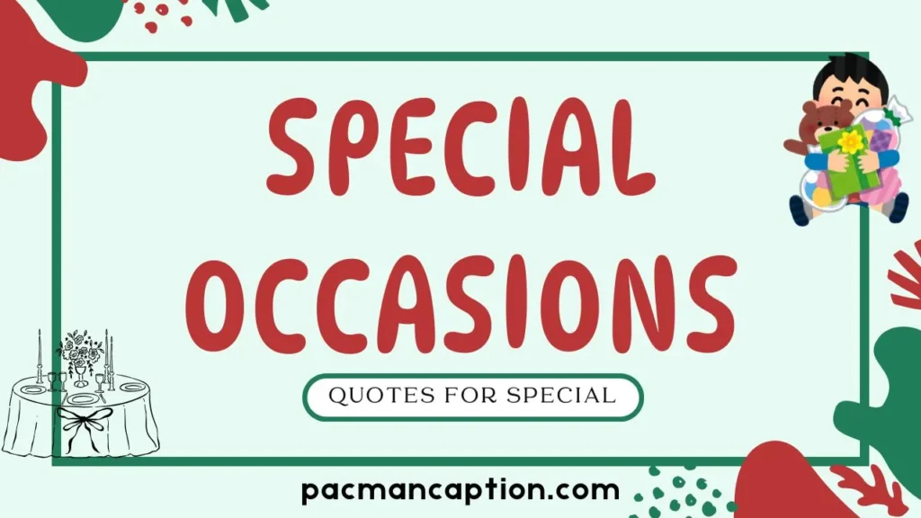 quotes for special occasions intro