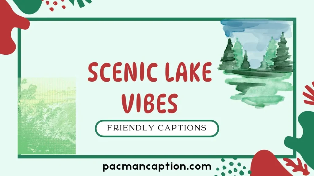 scenic lake vibes
