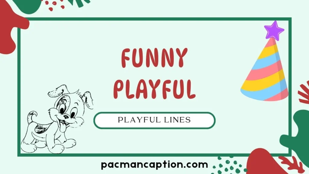 funny playful lines