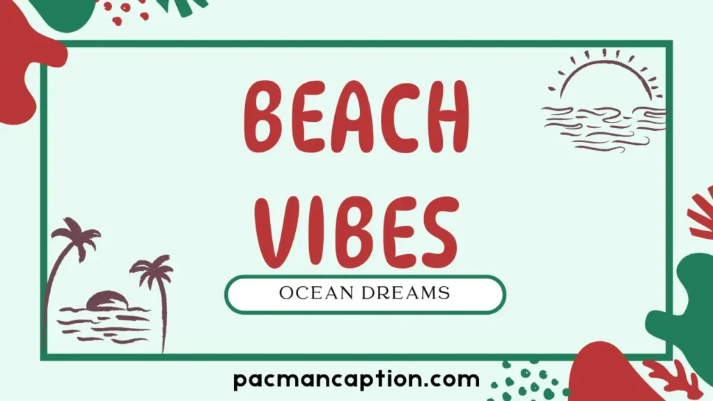 beach vibes and ocean dreams